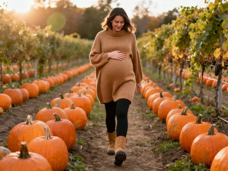 Pregnant at the Pumpkin Patch? 13 Cozy-cute Outfits You’ll Actually Want to Wear