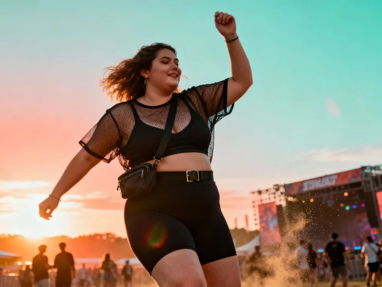 Plus Size Music Festival Outfit Ideas: Flattering, Breathable Looks