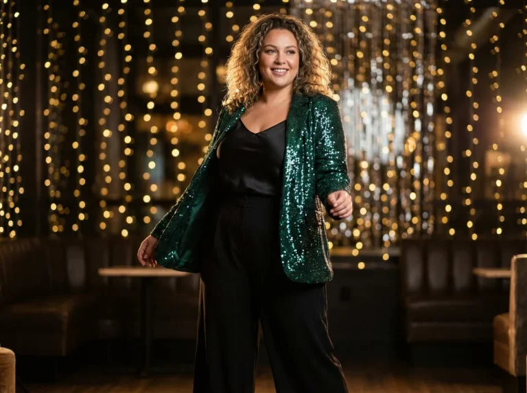 25 Plus-size New Year’s Eve Outfits That Bring the Sparkle (and the Stretch)