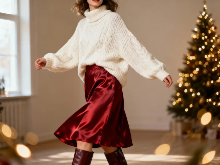 30 Christmas Outfit Ideas for Women You’ll Actually Wear: From Cozy Cocoa to Champagne Glam