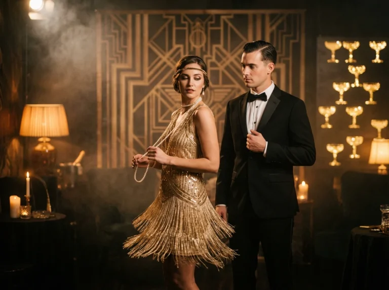 Great Gatsby Couples Costume Ideas: Matching 1920s Looks for Party Night