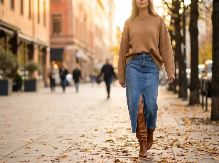 16 Winter Maxi Skirt Outfits You’ll Wear on Repeat: Cozy Sweaters + Boots That Actually Look Chic