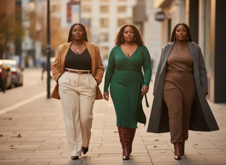 Curvy & Plus Size Outfit Ideas for Black Women That Flatter