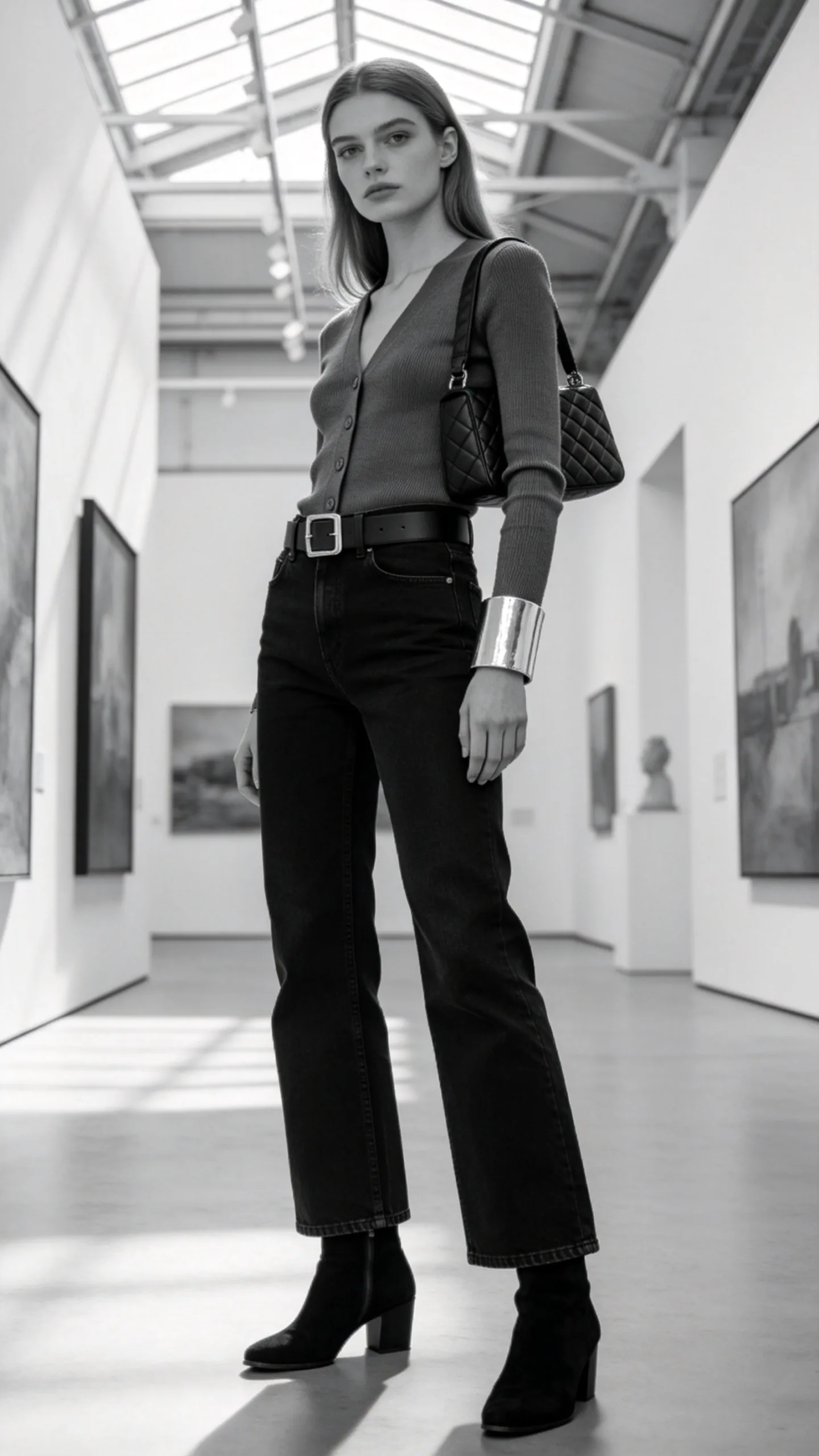 17. Monochrome Black Layers