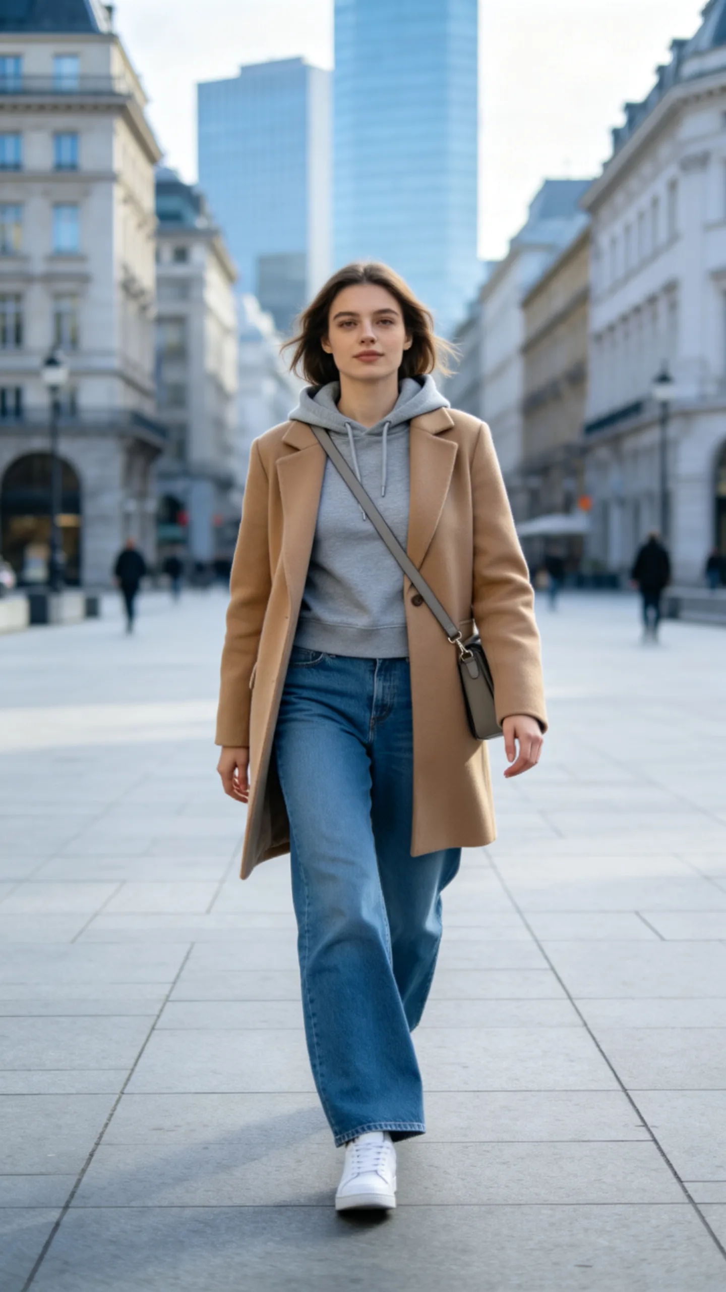 12. Hoodie and Tailored Coat