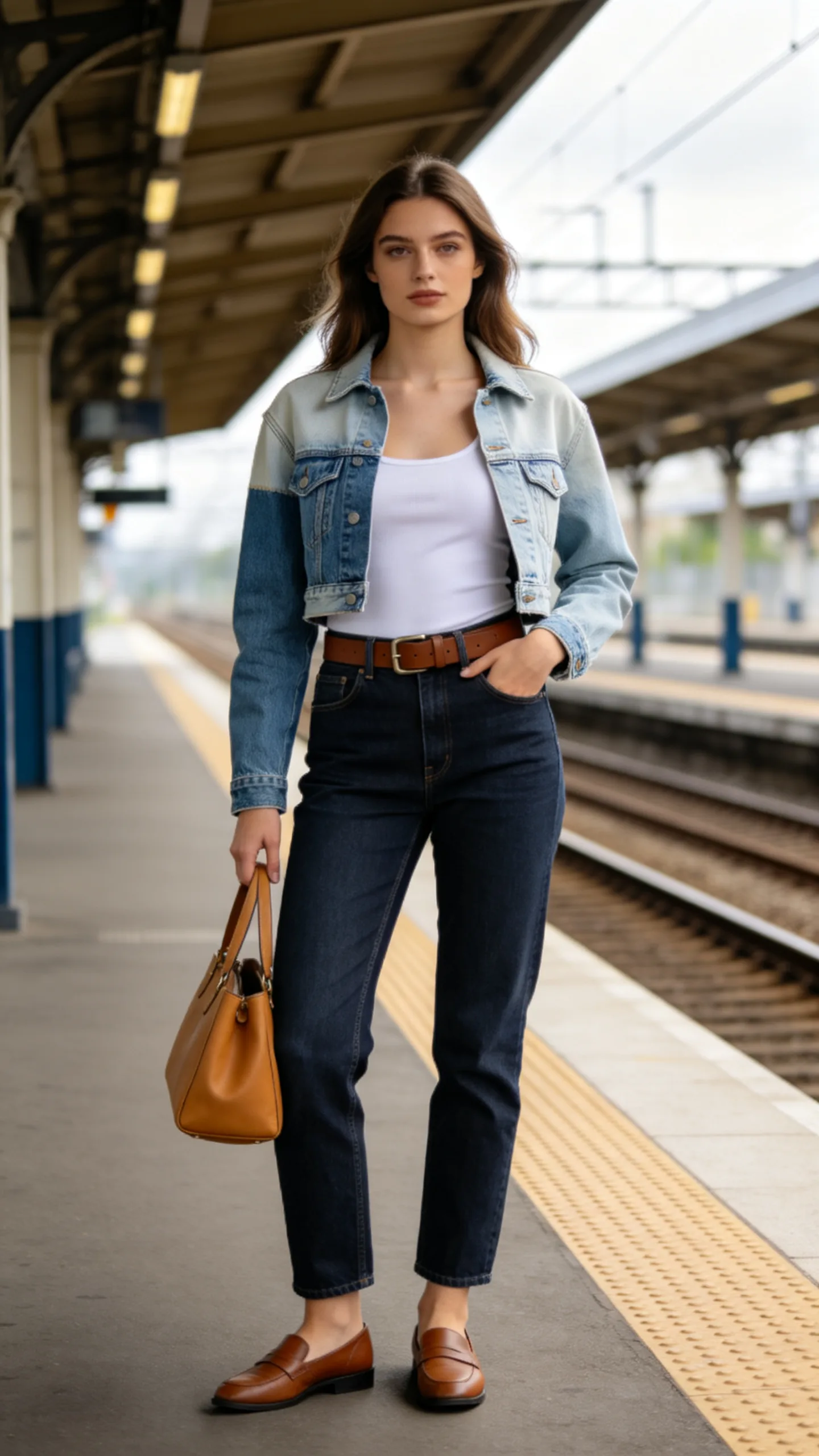 11. Double Denim With Contrasting Washes