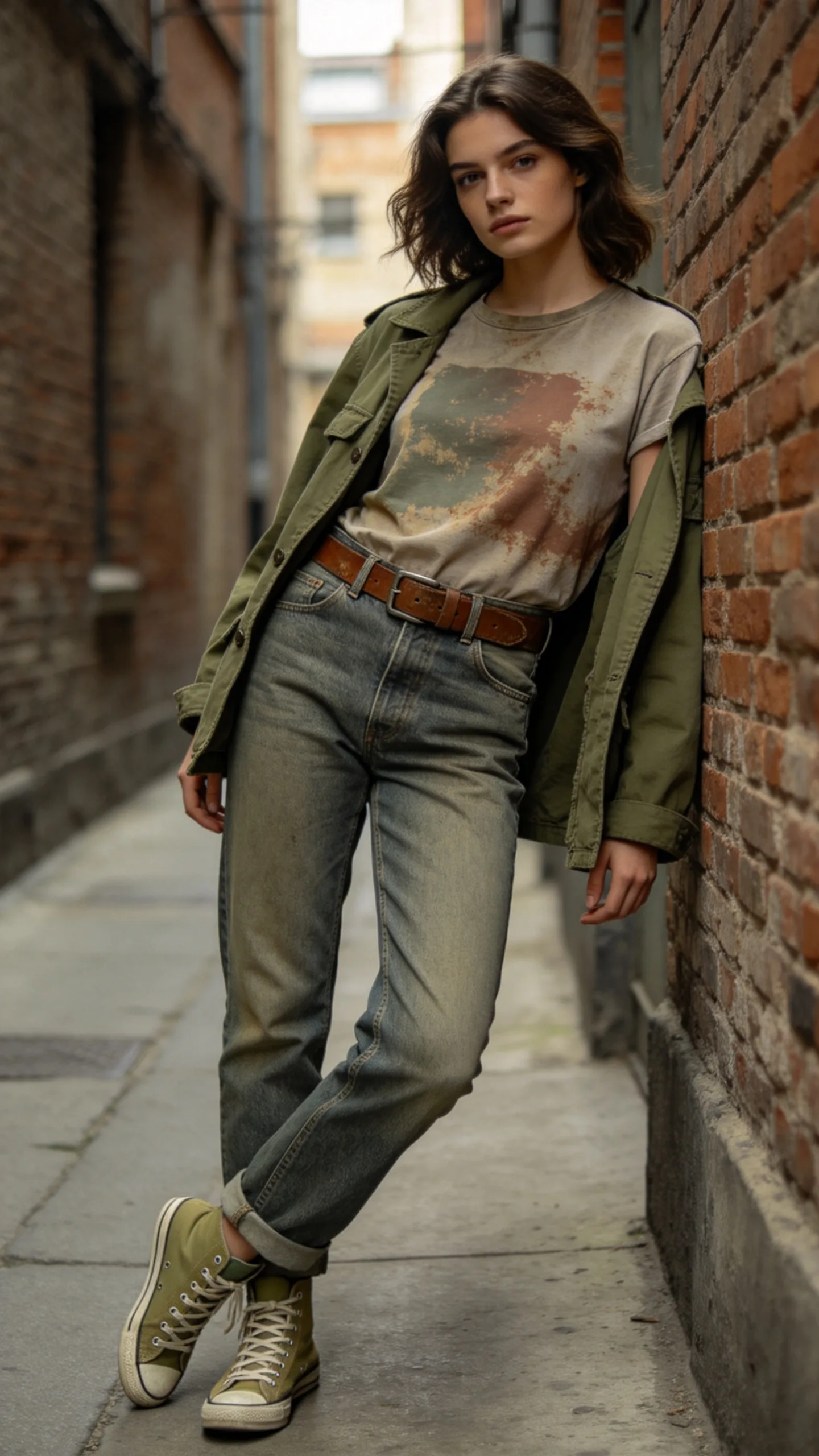 11. Vintage Jeans With a Graphic T-Shirt