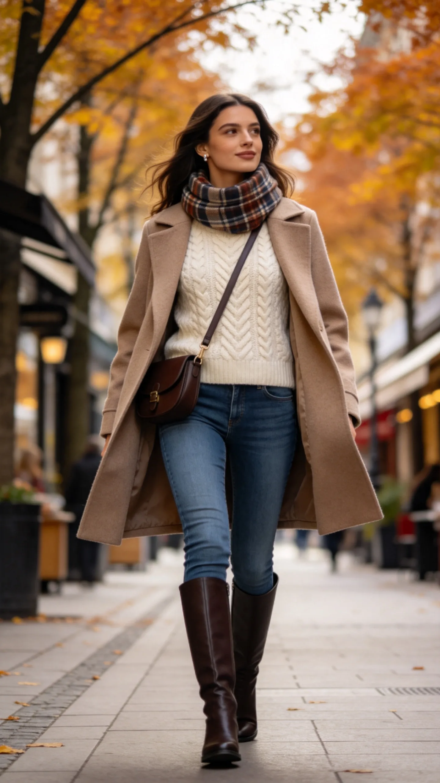 3. Skinny Jeans Tucked Into Knee-High Riding Boots